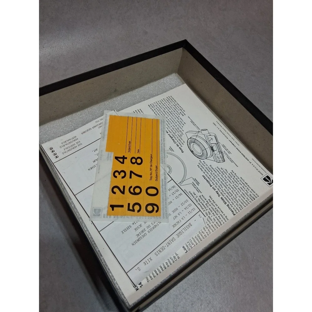 Vintage Retro Kodak Carousel Transvue 140 Slide Tray for Projector